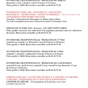 Visites guidées du Musée du Veinazès