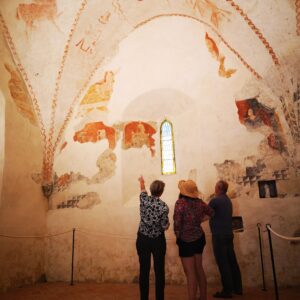 Visite de la chapelle Notre-Dame-du-Pont à Leynhac