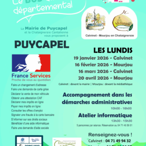 Accompagnement dans les démarches administratives et atelier informatique