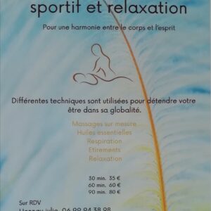 HENNAU Julie et SLANY Peter – Massages bien-être