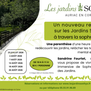 Un nouveau regard sur les Jardins Sothys à travers la sophrologie